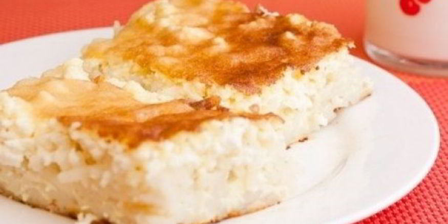 Рецепт запеканки из макарон с творогом
