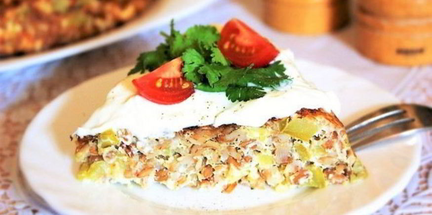 Рецепт запеканки из полбы с кабачком для мультиварки