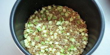 запеканка из полбы с кабачком для мультиварки