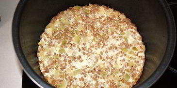 запеканка из полбы с кабачком для мультиварки