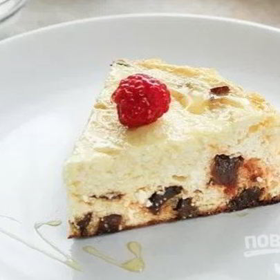 Запеканка из творога простая