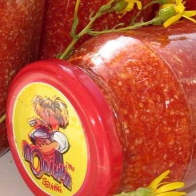 Аджика без хрена на зиму