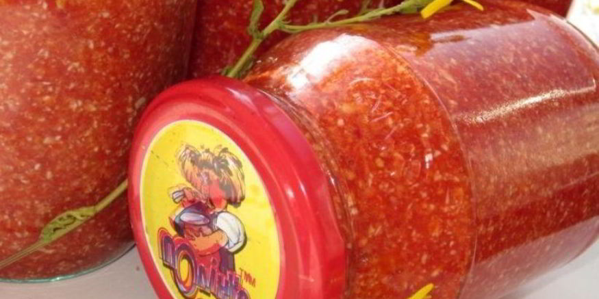 Рецепт аджики без хрена на зиму