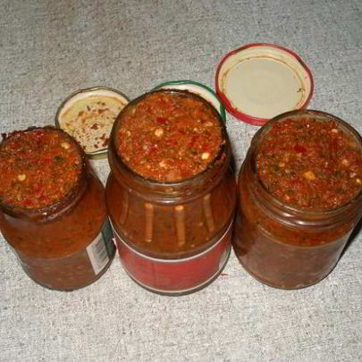 Аджика без варки