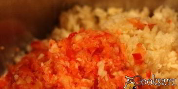 аджика из перца и помидор на зиму