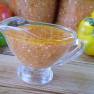 Рецепт Аджики из помидоров на зиму с варкой