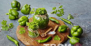 аджика из зеленого перца