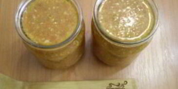 аджика острая из помидоров и чеснока