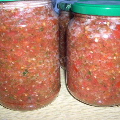 Аджика острая Цветная