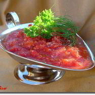 Рецепт Аджики с хреном без тепловой обработки