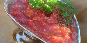 аджика с хреном без тепловой обработки