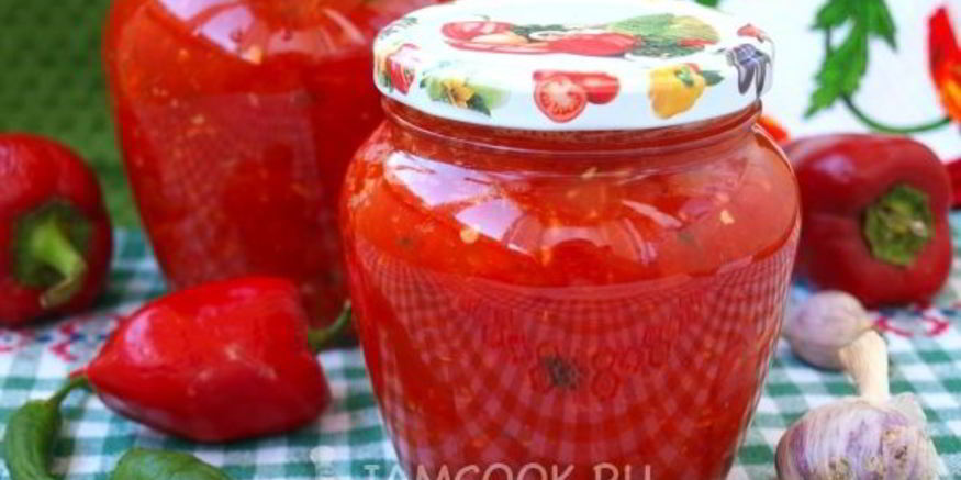 Рецепт аджики сырой из красного перца