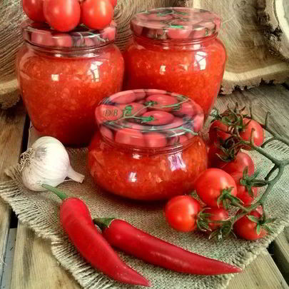 Аджика вареная