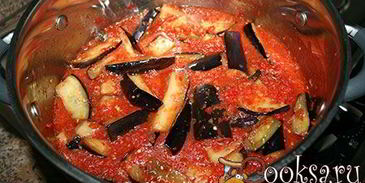 баклажаны в аджике на зиму