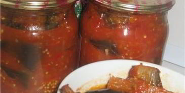 баклажаны в аджике на зиму