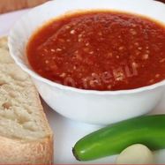 Рецепт Домашней аджики с яблоками и морковью