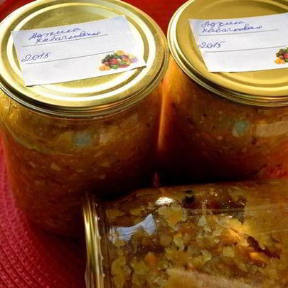 Кабачковая аджика