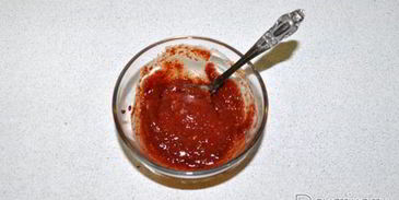 свиной окорок с аджикой в духовке