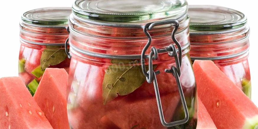 Рецепт арбузов в банках на зиму без стерилизации