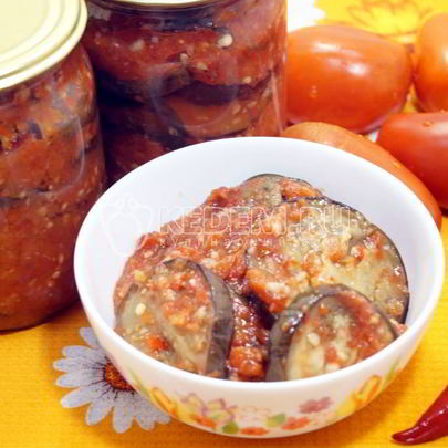 Баклажаны Огонек на зиму