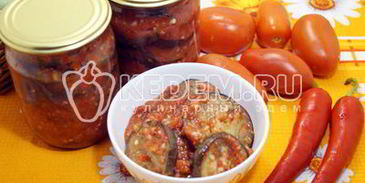 баклажаны огонек на зиму