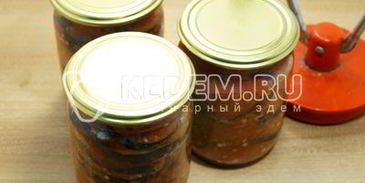 баклажаны огонек на зиму