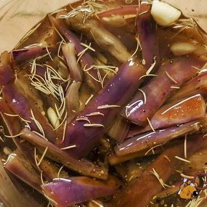 Баклажаны по-корейски в уксусе на зиму