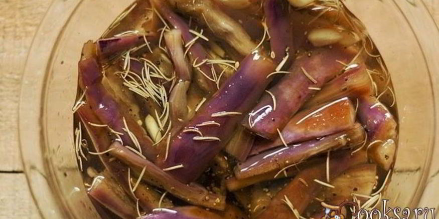 Рецепт баклажанов по-корейски в уксусе на зиму