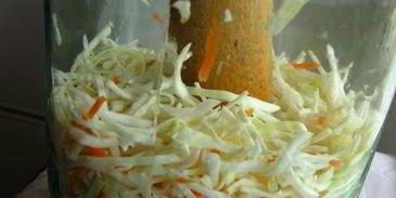 быстрая квашеная капуста