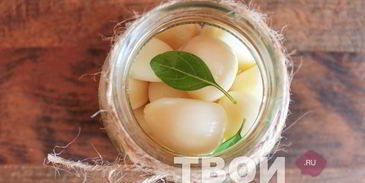 чеснок в масле на зиму