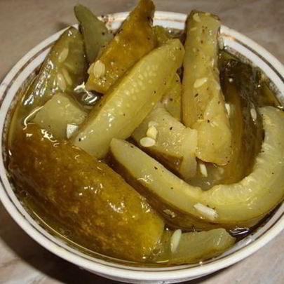 Домашние соленые огурцы с горчицей на зиму