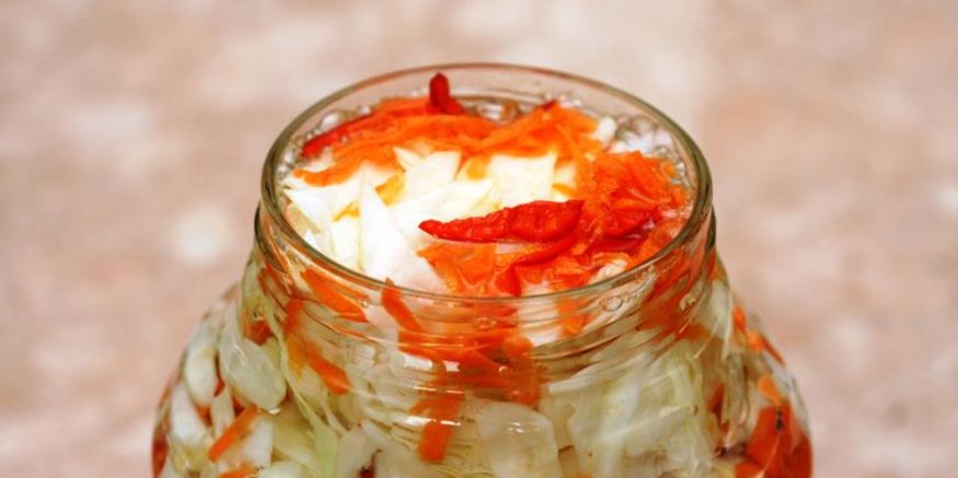 Рецепт домашней квашеной капусты с ржаной мукой