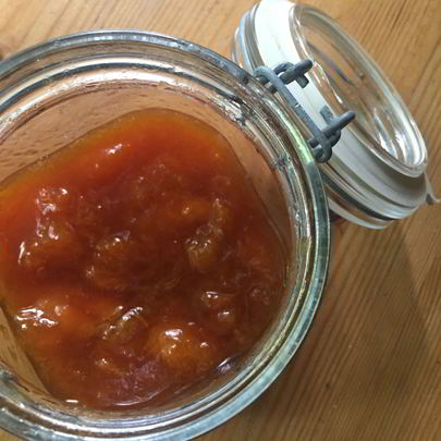 Абрикосовый джем с амаретто