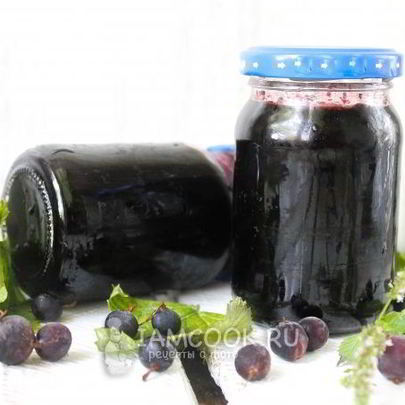 Джем из черной смородины на зиму