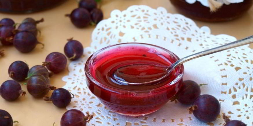 Рецепт джема из красного крыжовника