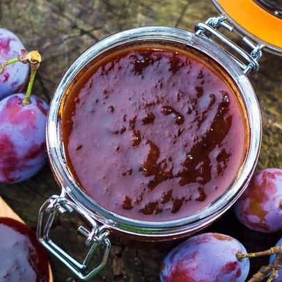 Джем из слив и яблок