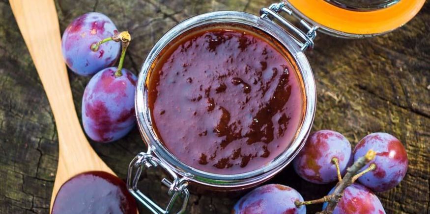 Рецепт джема из слив и яблок