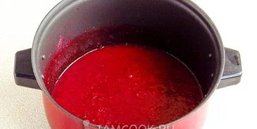 джем из вишни и красной смородины