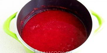 джем из вишни и красной смородины