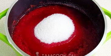 джем из вишни и красной смородины