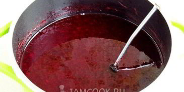 джем из вишни и красной смородины