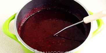 джем из вишни и красной смородины