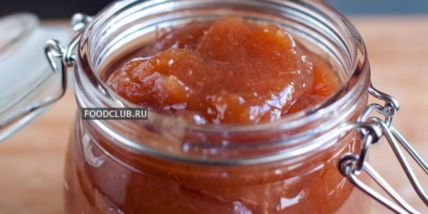 Рецепт грушевого джема с ванилью