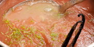 грушевый джем с ванилью