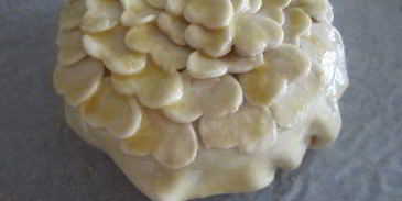 камамбер с клубничным джемом