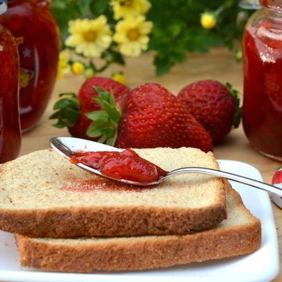 Клубнично-ванильный джем