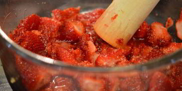 клубнично-ванильный джем