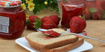 клубнично-ванильный джем