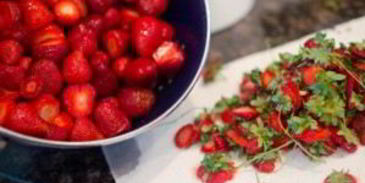 клубничный джем без сахара