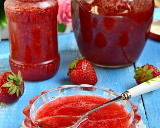 Клубничный джем без варки на зиму